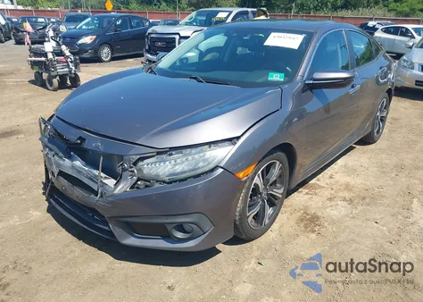 2016 Honda Civic Touring z USA, uszkodzony, nr VIN 2HGFC1F92GH651893